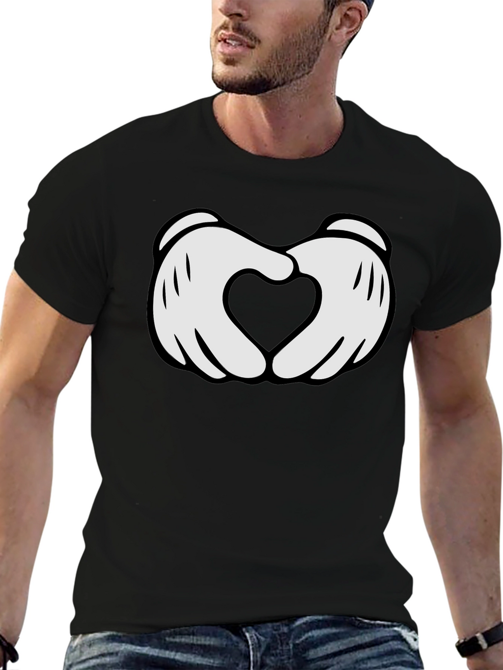 Heart Hands Graphic Tee