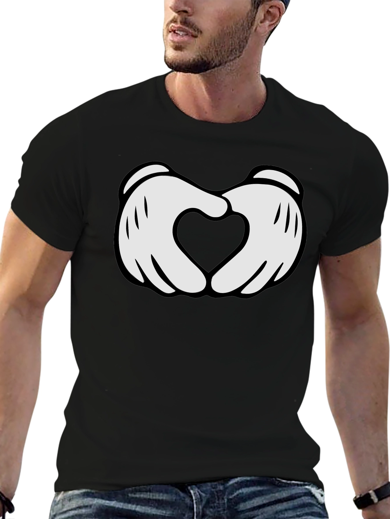 Heart Hands Graphic Tee