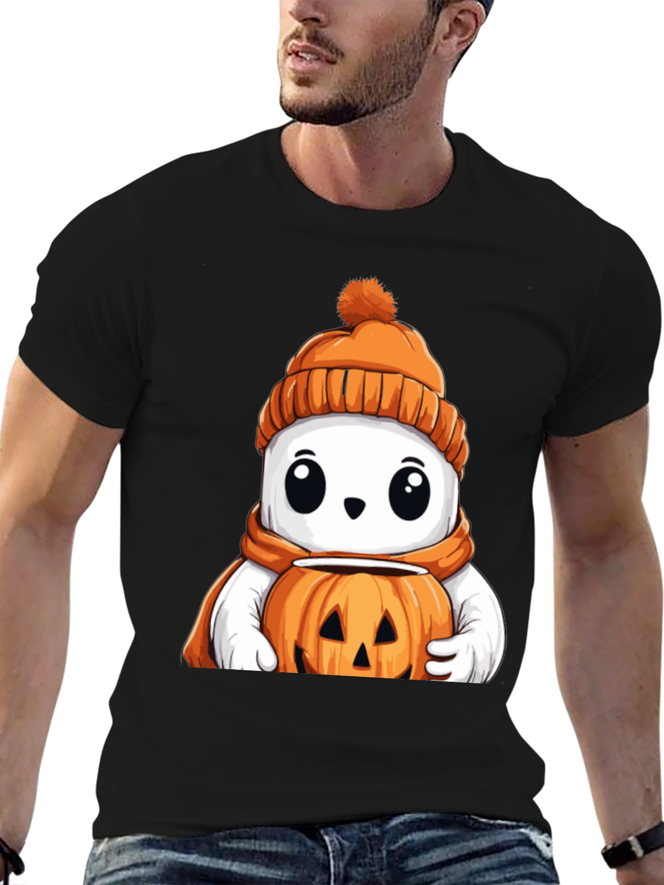 Cute Halloween Ghost T-Shirt
