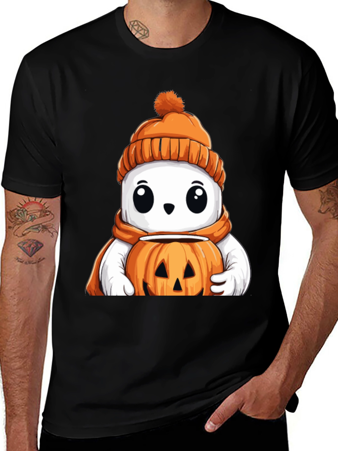 Cute Halloween Ghost T-Shirt