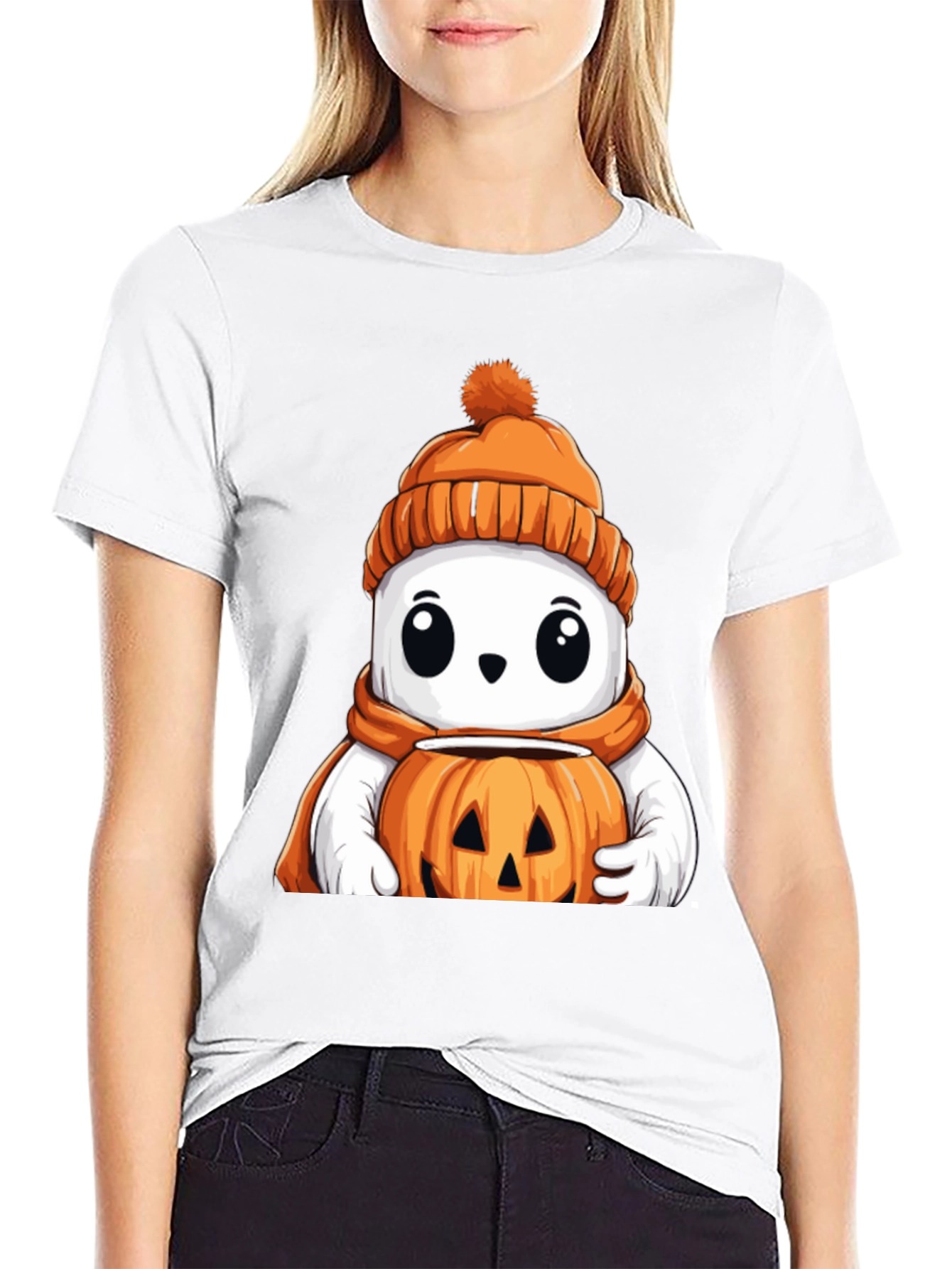 Cute Halloween Ghost T-Shirt