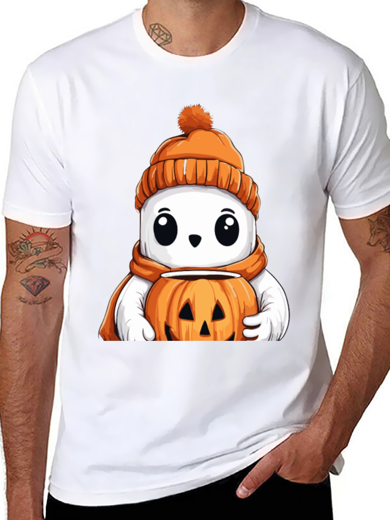 Cute Halloween Ghost T-Shirt