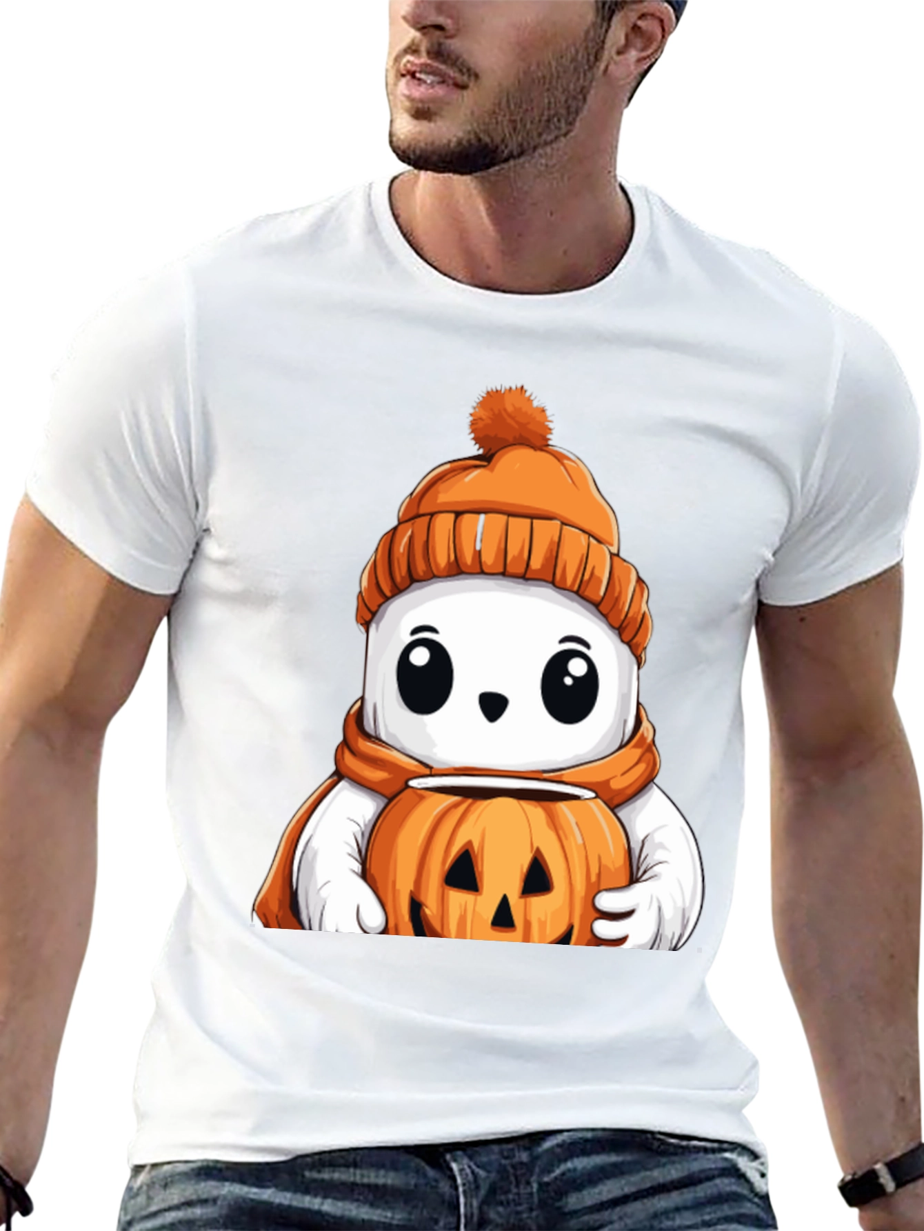 Cute Halloween Ghost T-Shirt