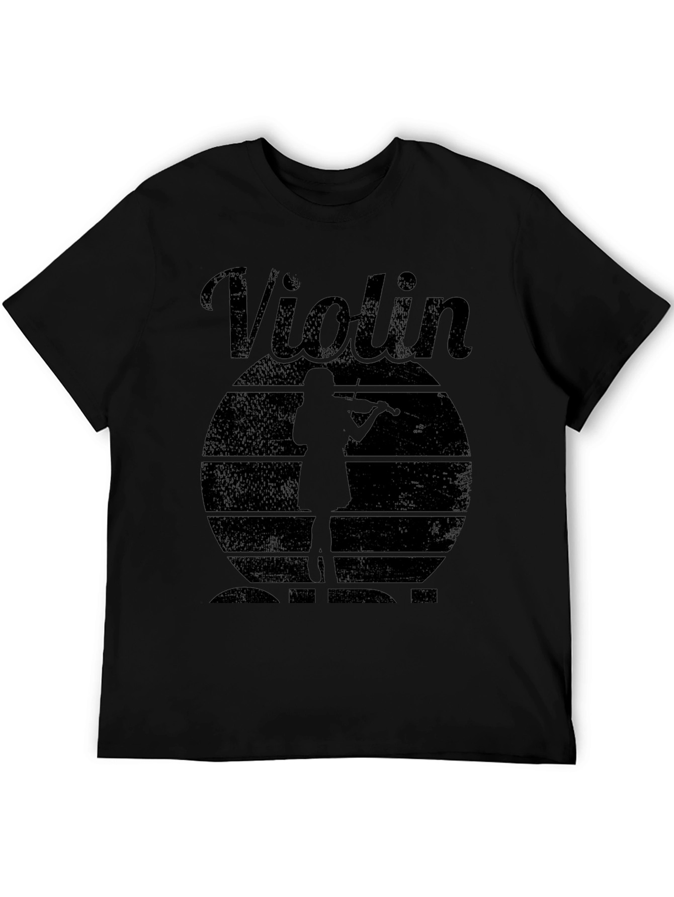 Violin Player Graphic Tee - Musician T-Shirt
