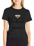 Be Kind Round Bee T-Shirt