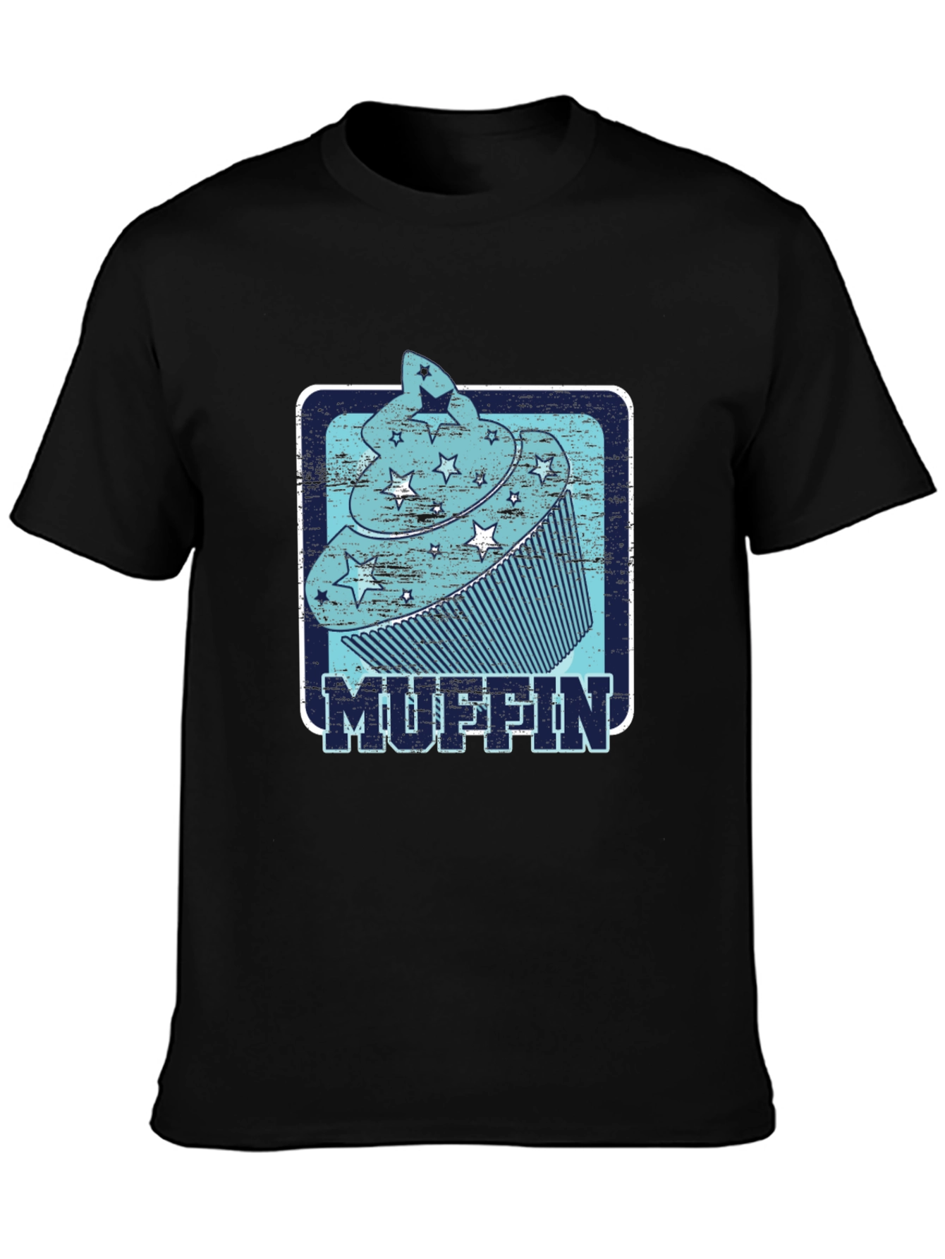 Muffin Graphic T-Shirt - Fun Food Tee for Baking Lovers