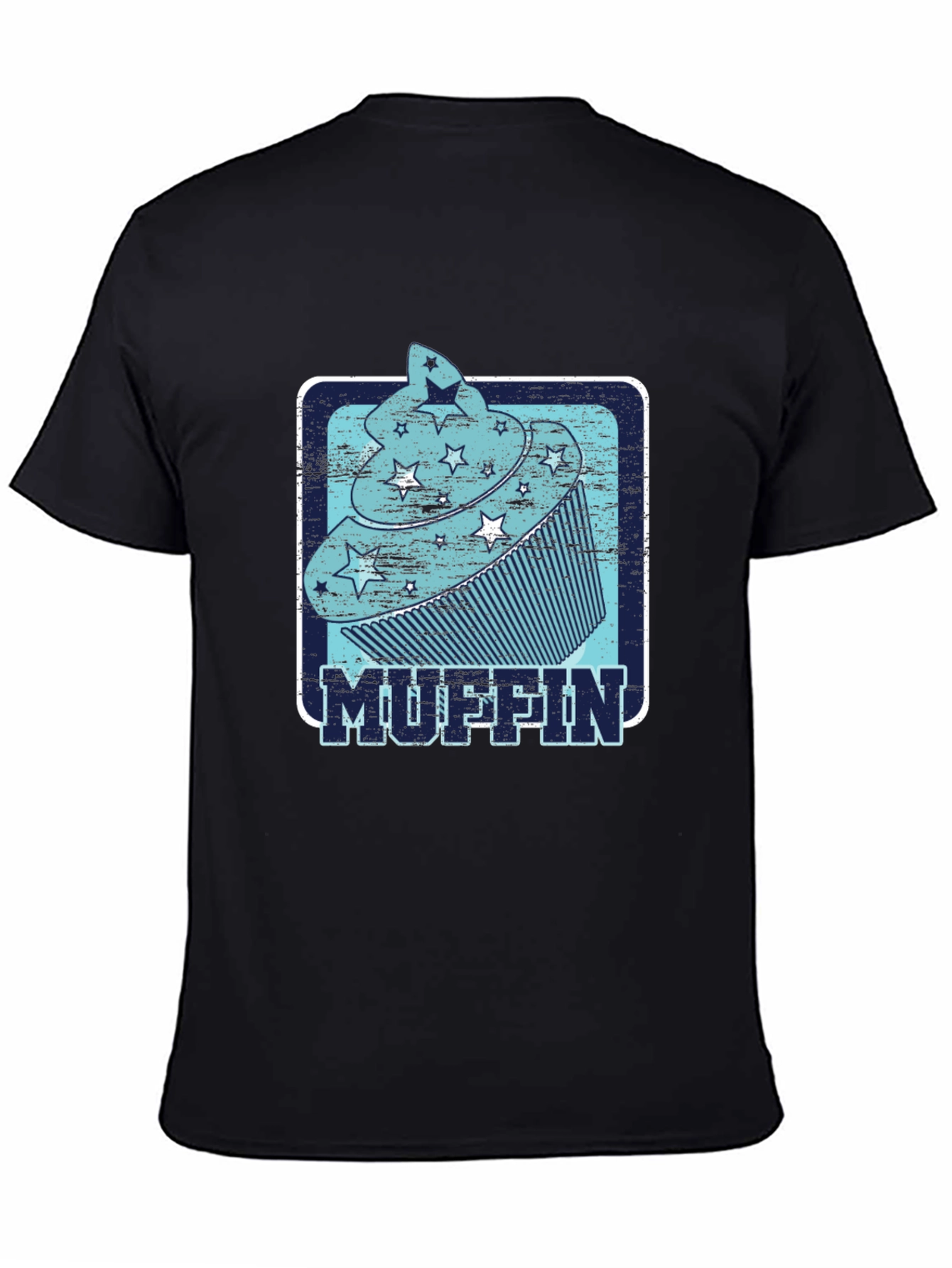 Muffin Graphic T-Shirt - Fun Food Tee for Baking Lovers