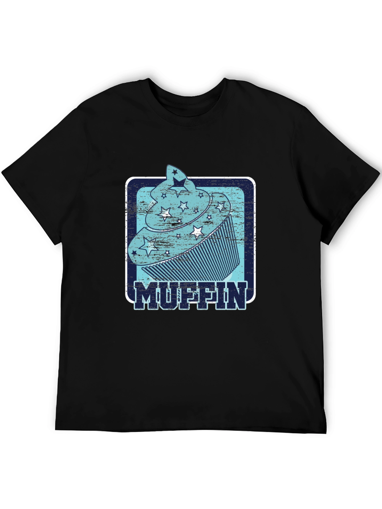 Muffin Graphic T-Shirt - Fun Food Tee for Baking Lovers