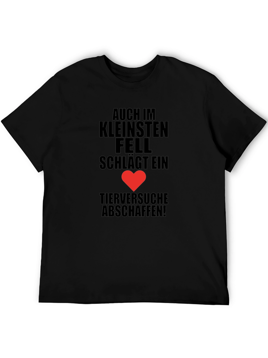 Auch Im Kleinsten Fell Black T-Shirt