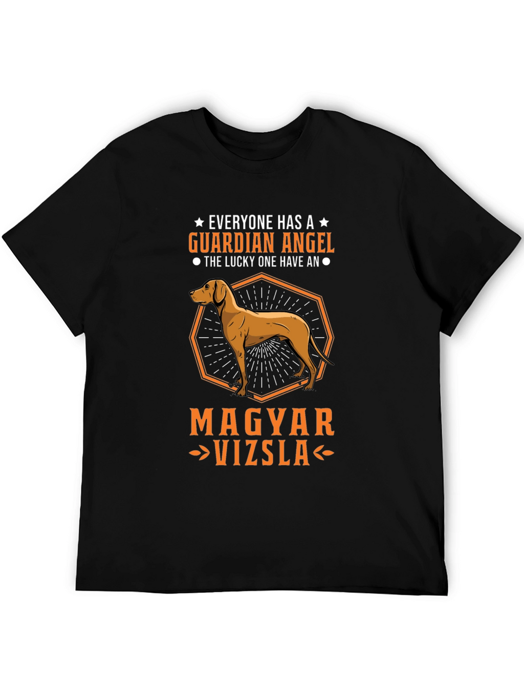 Magyar Vizsla Guardian Angel T-Shirt