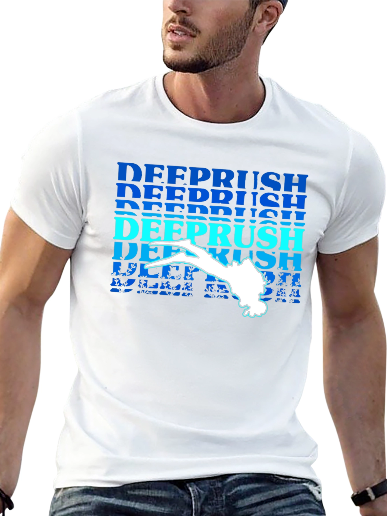 Deeprush Scuba Diver Graphic Tee