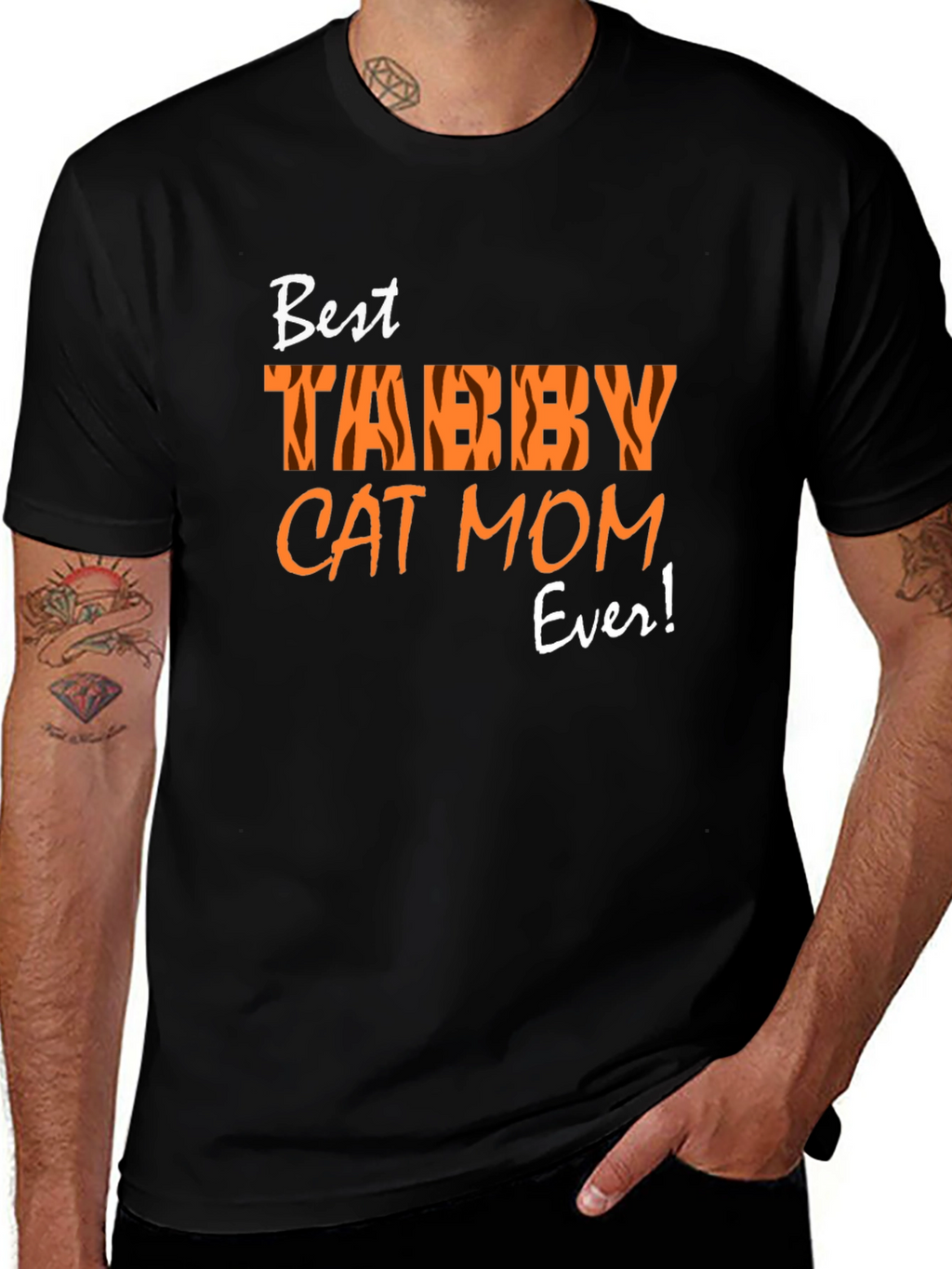 Best Tabby Cat Mom Ever T-Shirt