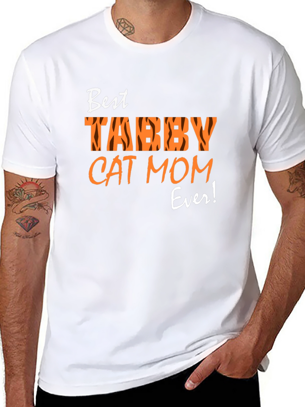 Best Tabby Cat Mom Ever T-Shirt
