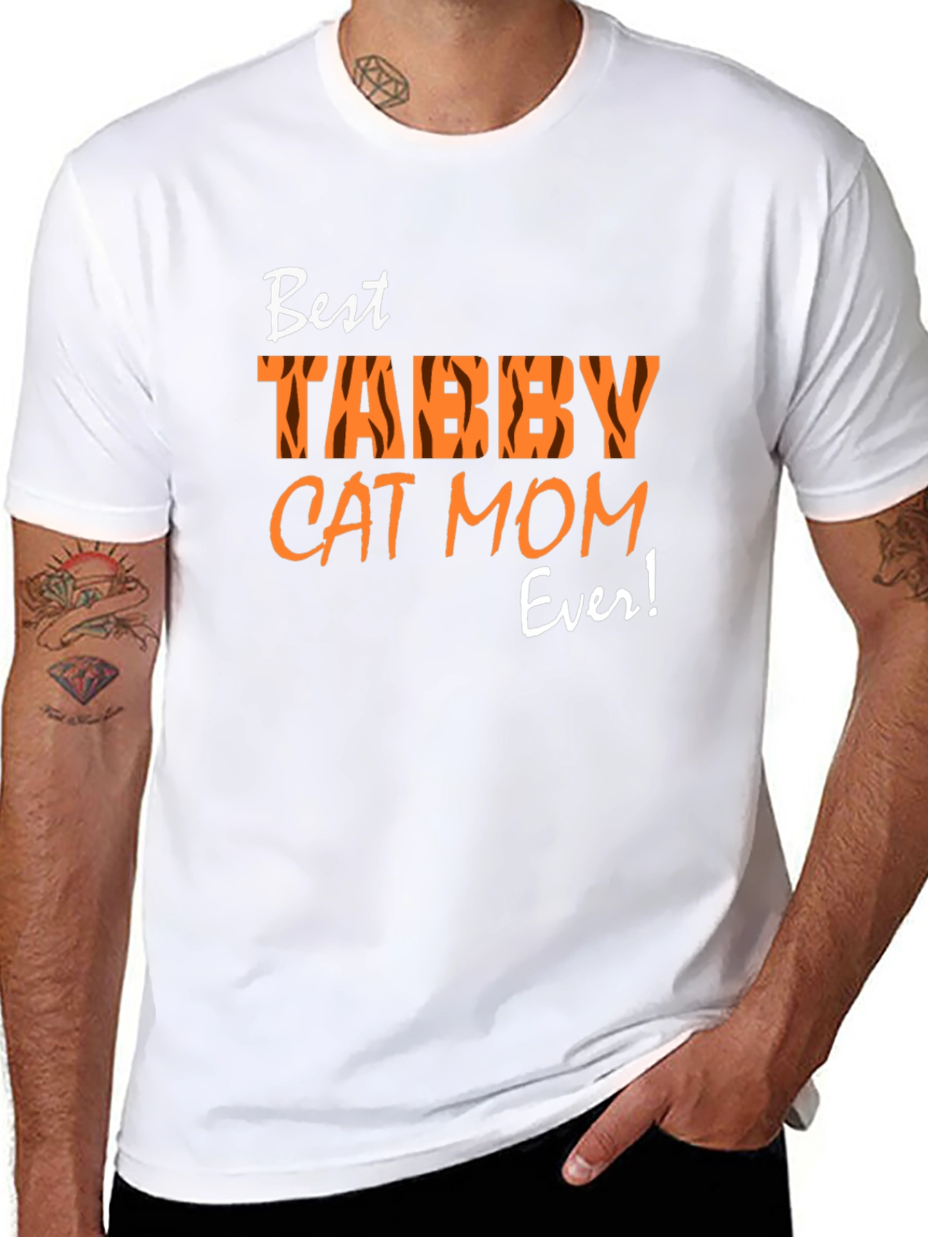 Best Tabby Cat Mom Ever T-Shirt