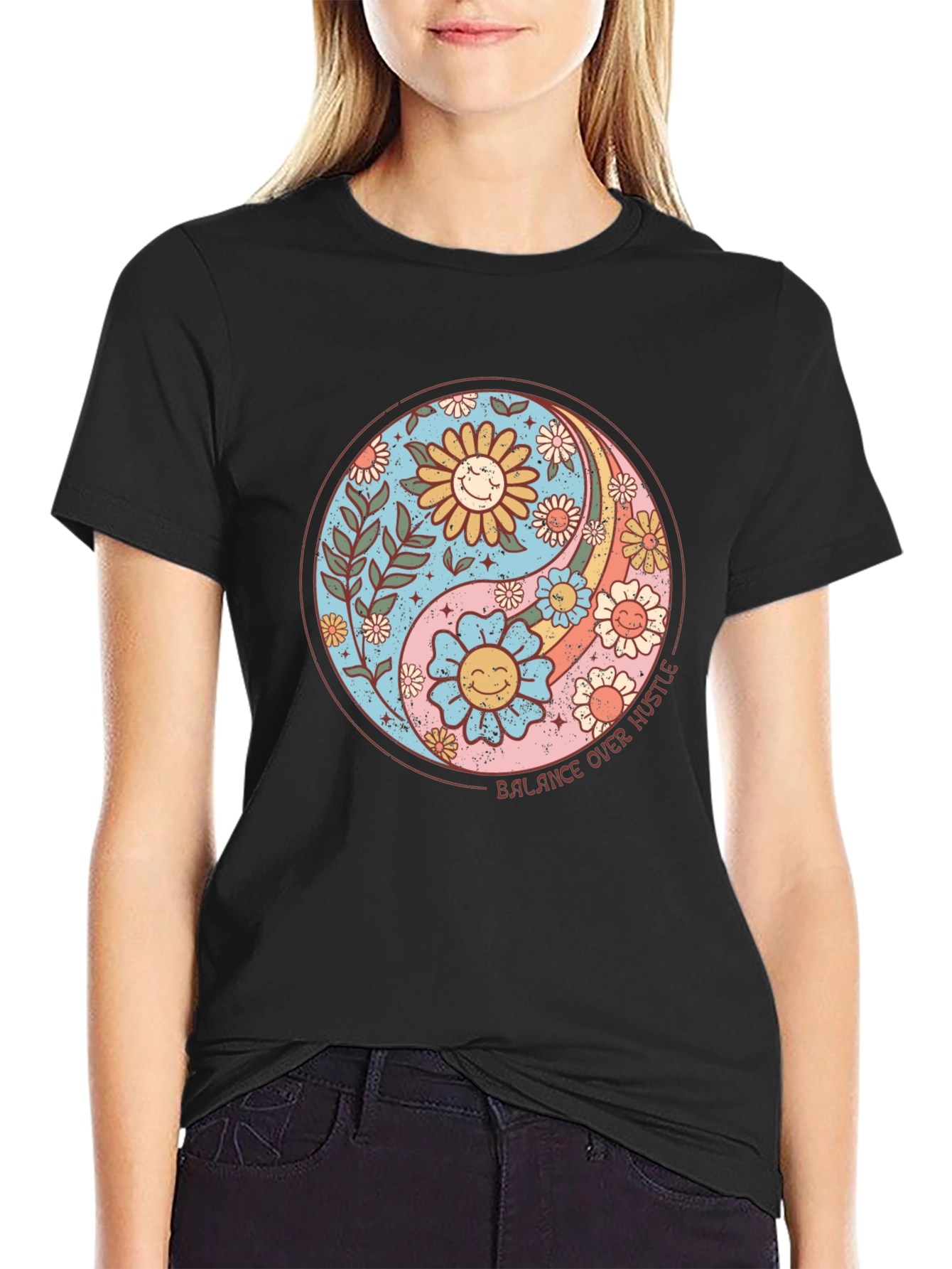 Balance Over Hustle Graphic Tee