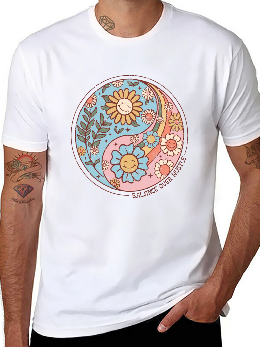 Balance Over Hustle Graphic Tee