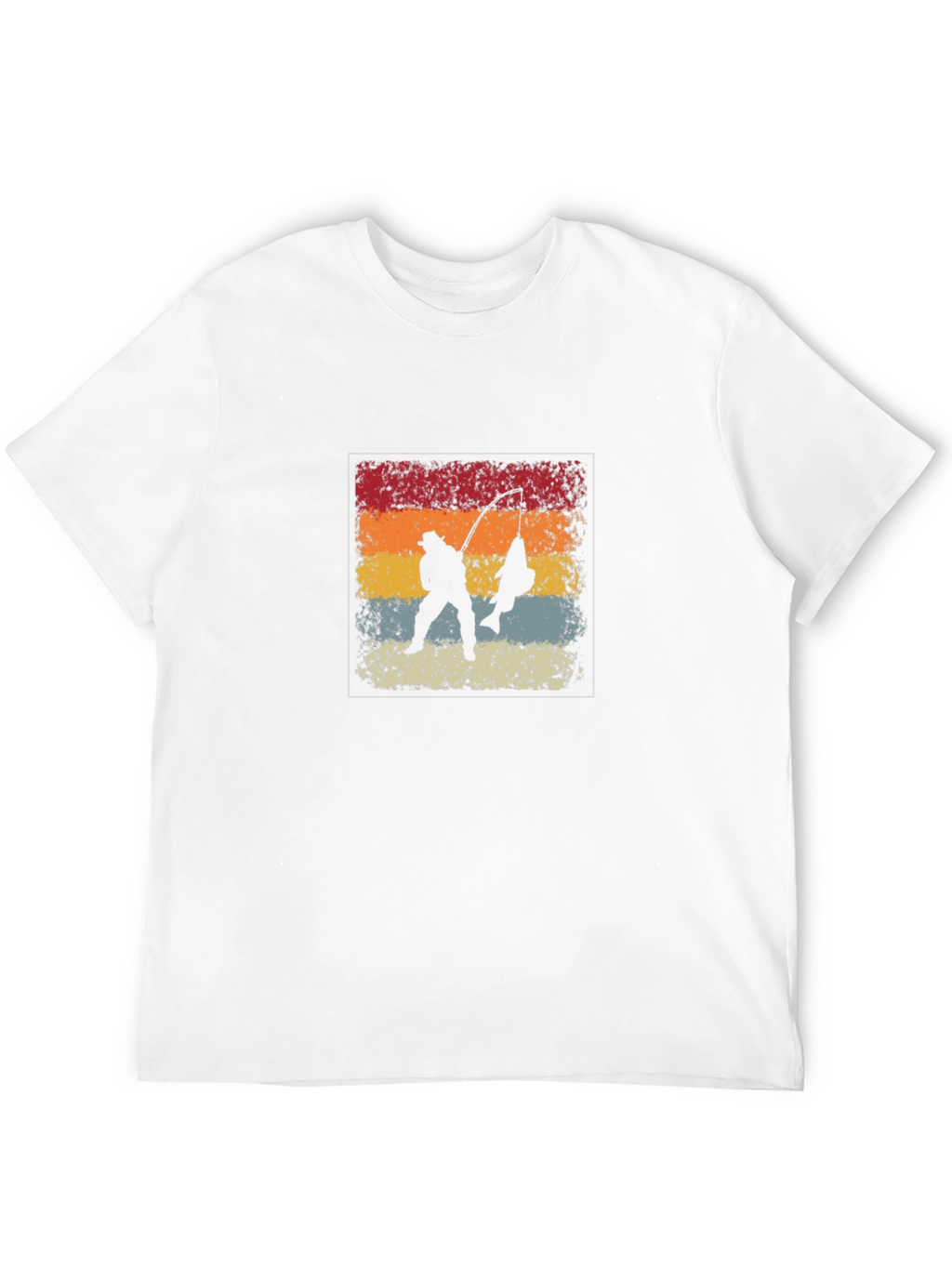 Retro Fishing T-Shirt - Fishermans Catch Tee