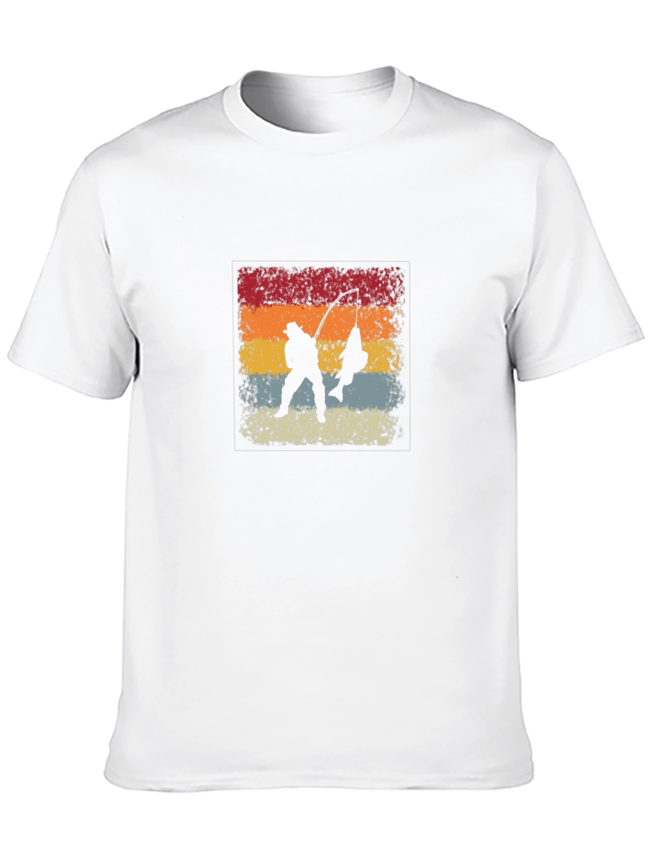 Retro Fishing T-Shirt - Fishermans Catch Tee