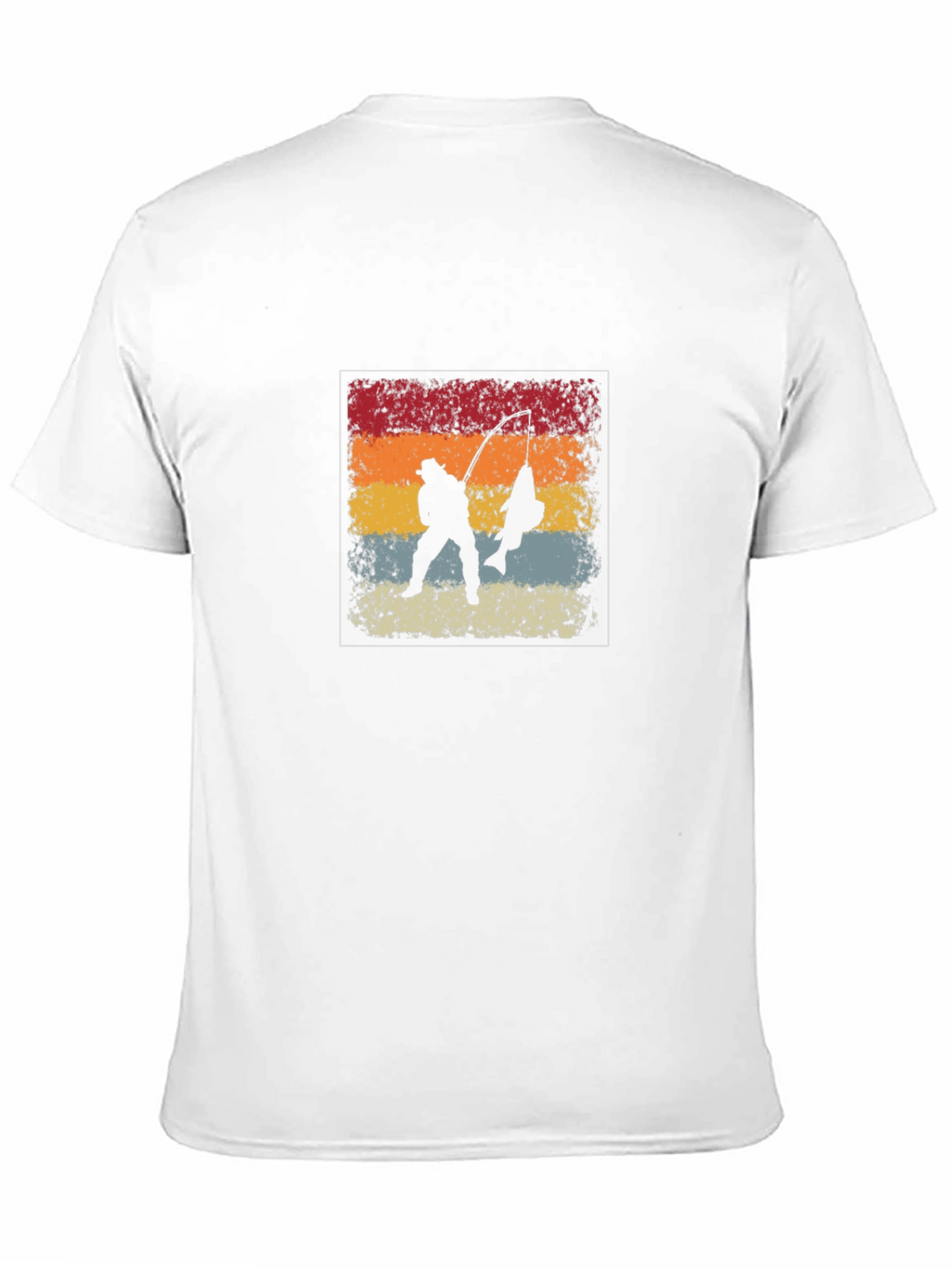Retro Fishing T-Shirt - Fishermans Catch Tee