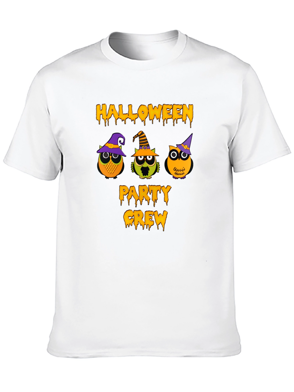 Halloween Party Crew Owl T-Shirt