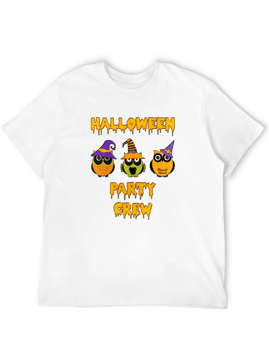 Halloween Party Crew Owl T-Shirt