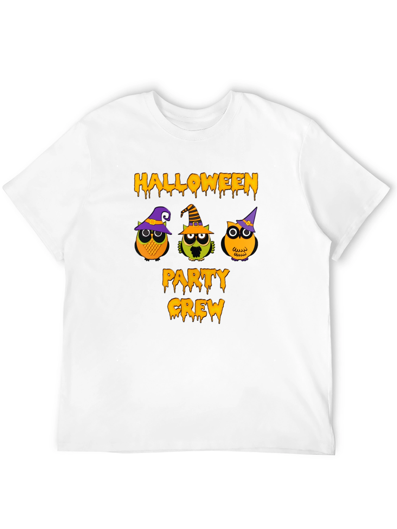 Halloween Party Crew Owl T-Shirt