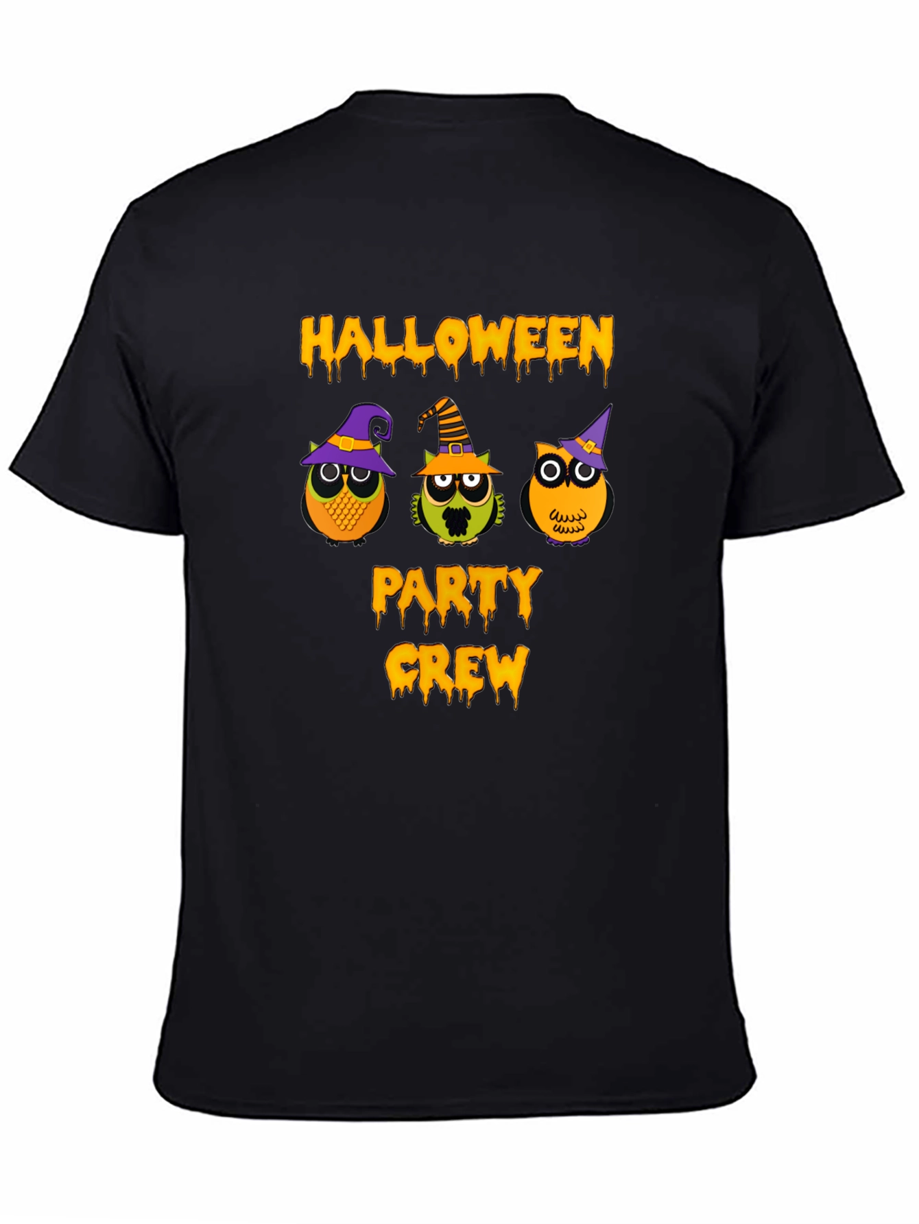 Halloween Party Crew Owl T-Shirt