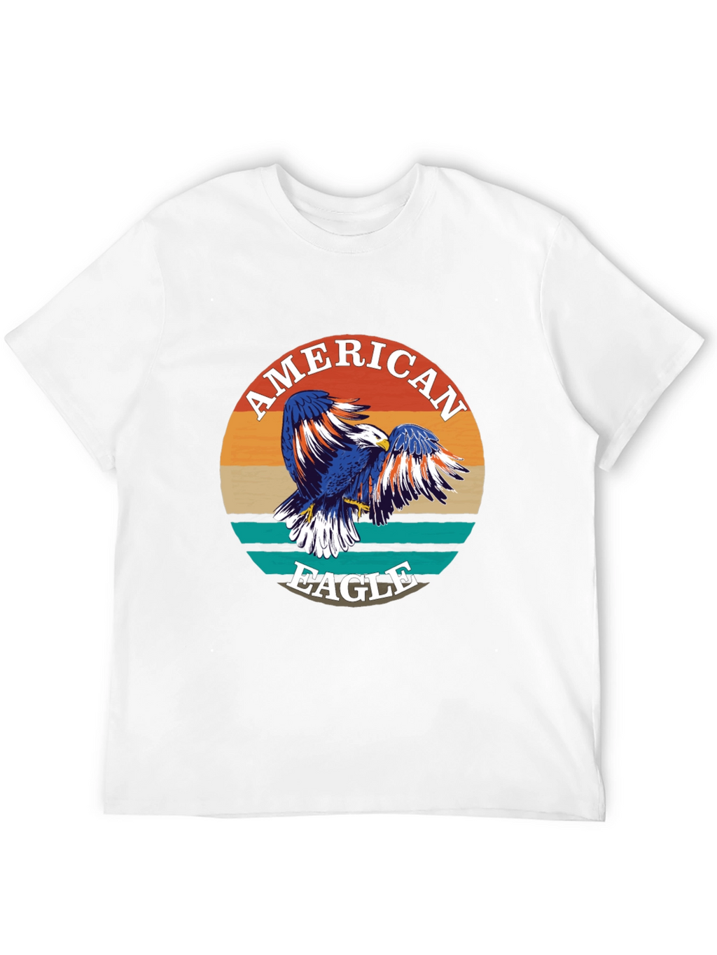 American Eagle Graphic Print Crewneck T-Shirt