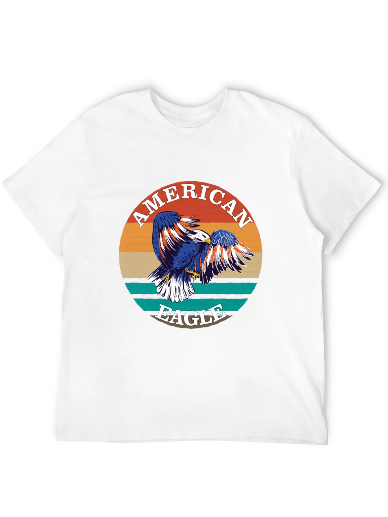 American Eagle Graphic Print Crewneck T-Shirt