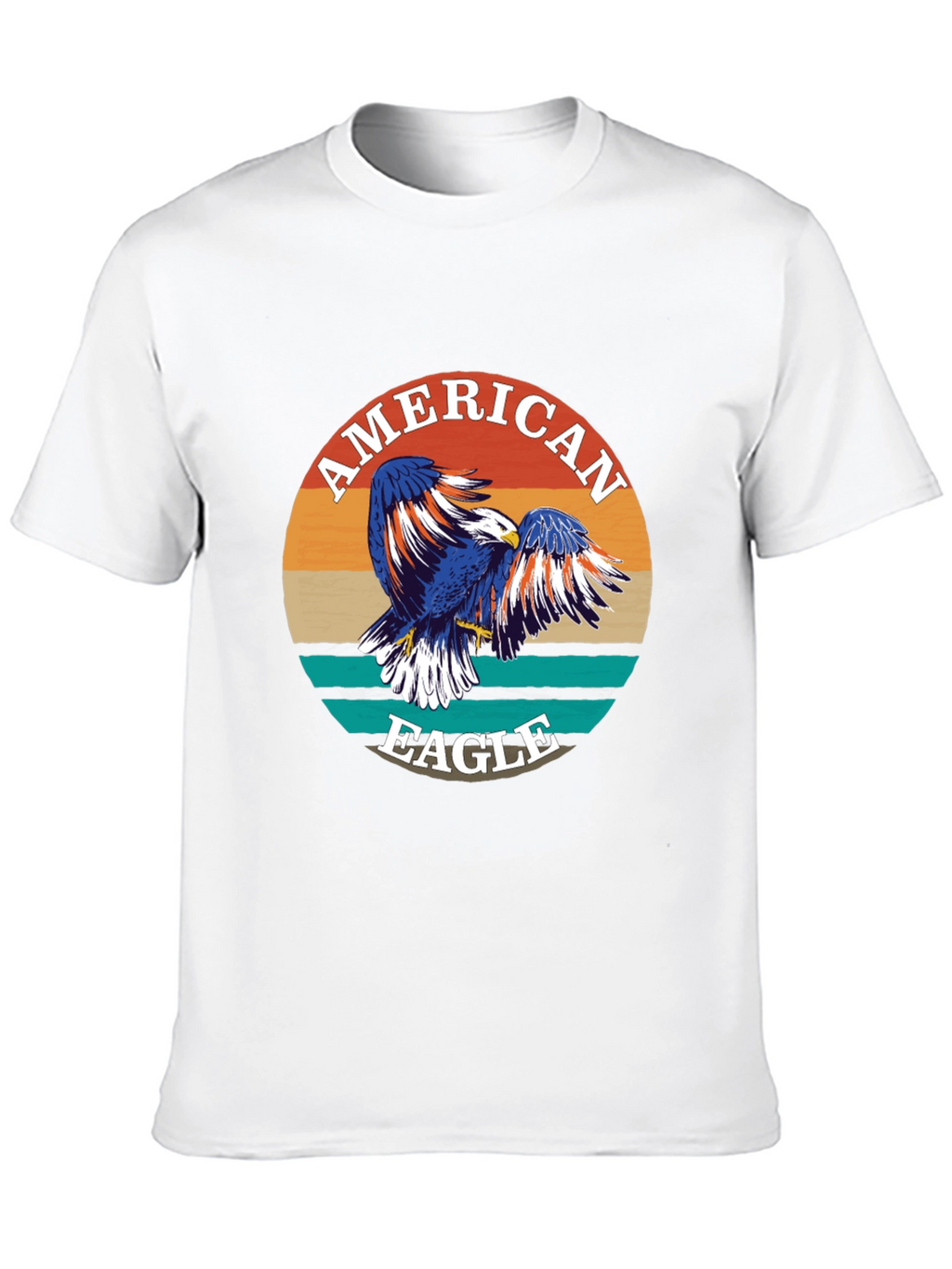 American Eagle Graphic Print Crewneck T-Shirt