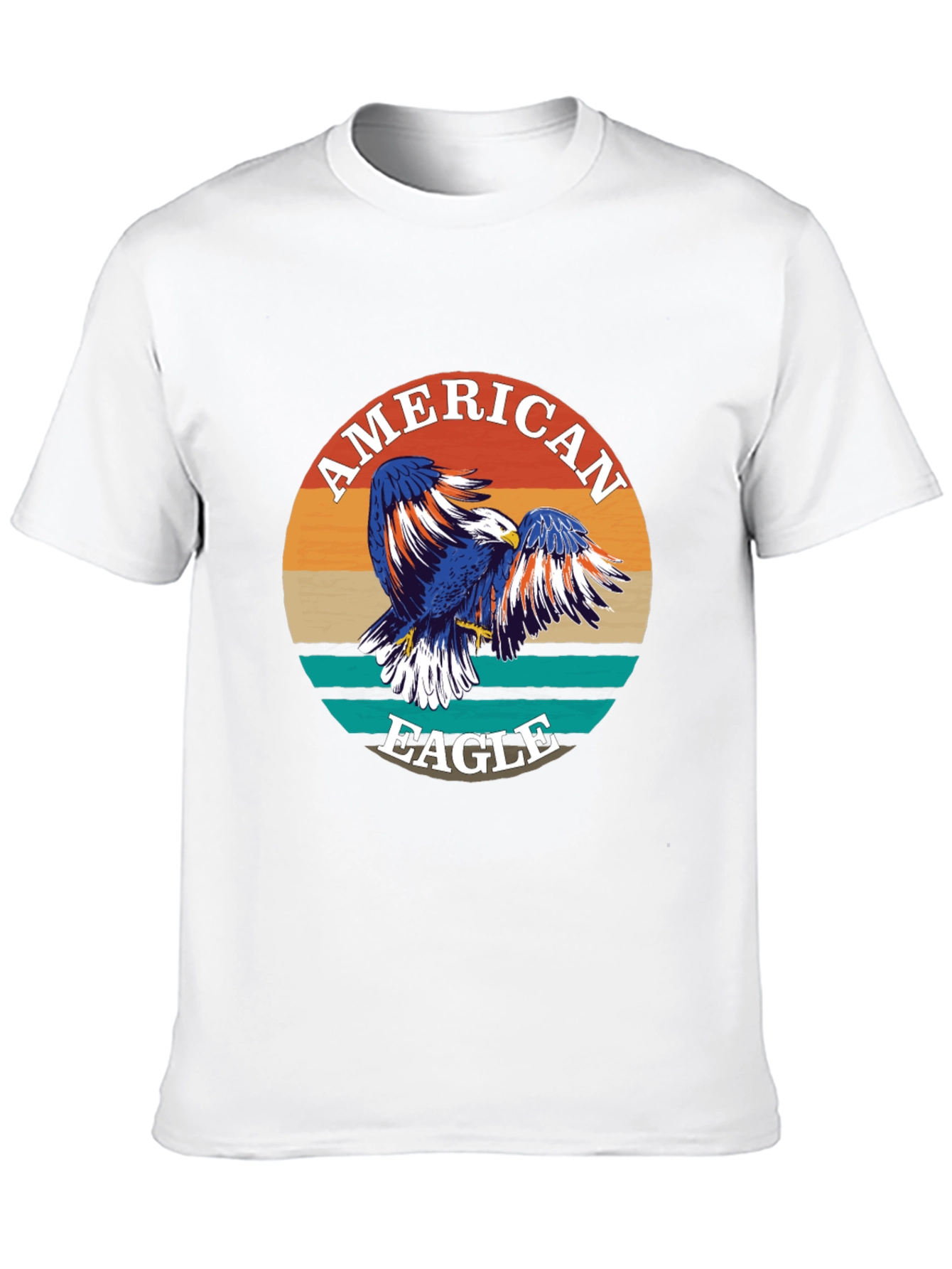 American Eagle Graphic Print Crewneck T-Shirt