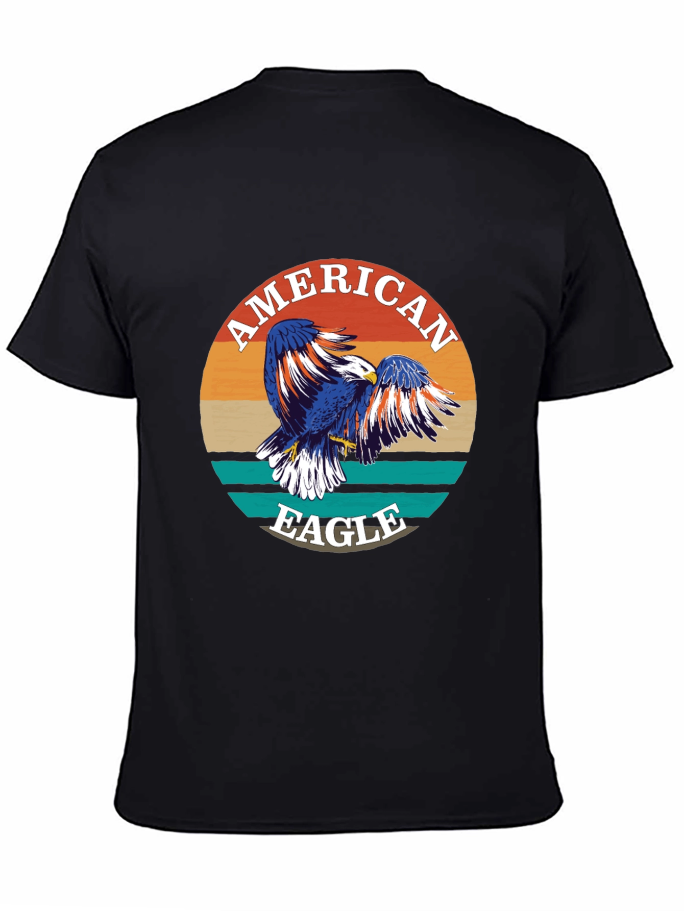 American Eagle Graphic Print Crewneck T-Shirt