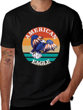 American Eagle Graphic Print Crewneck T-Shirt