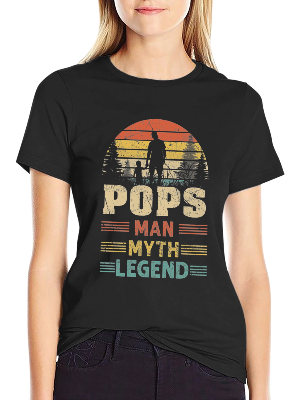Pops Man Myth Legend T-Shirt