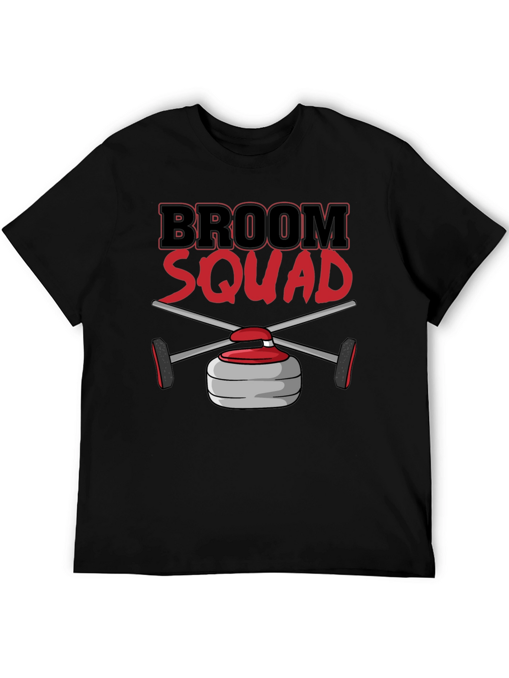 Broom Squad Curling T-Shirt - Novelty Sports Tee