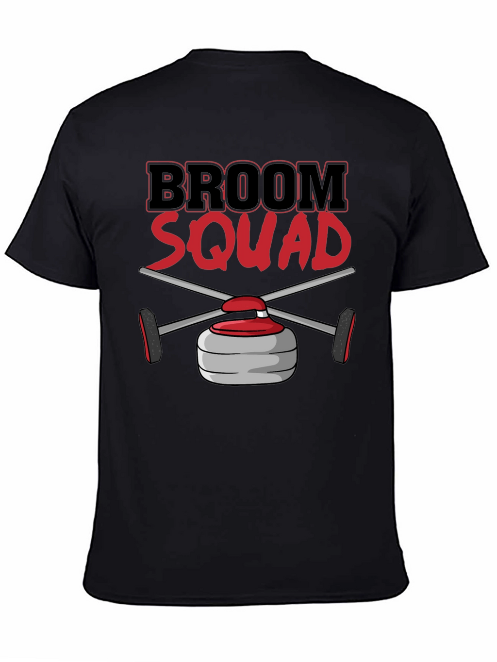 Broom Squad Curling T-Shirt - Novelty Sports Tee