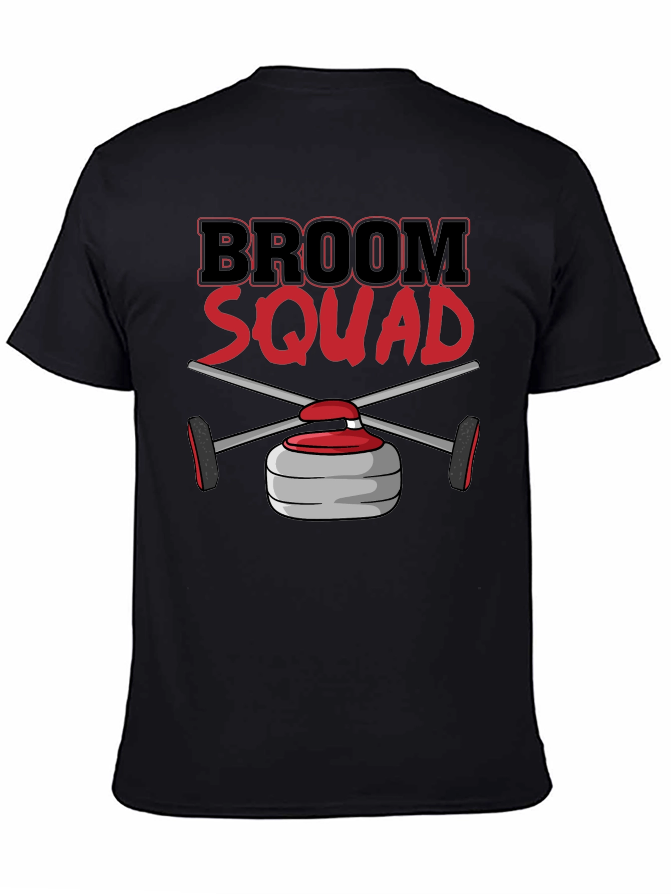 Broom Squad Curling T-Shirt - Novelty Sports Tee