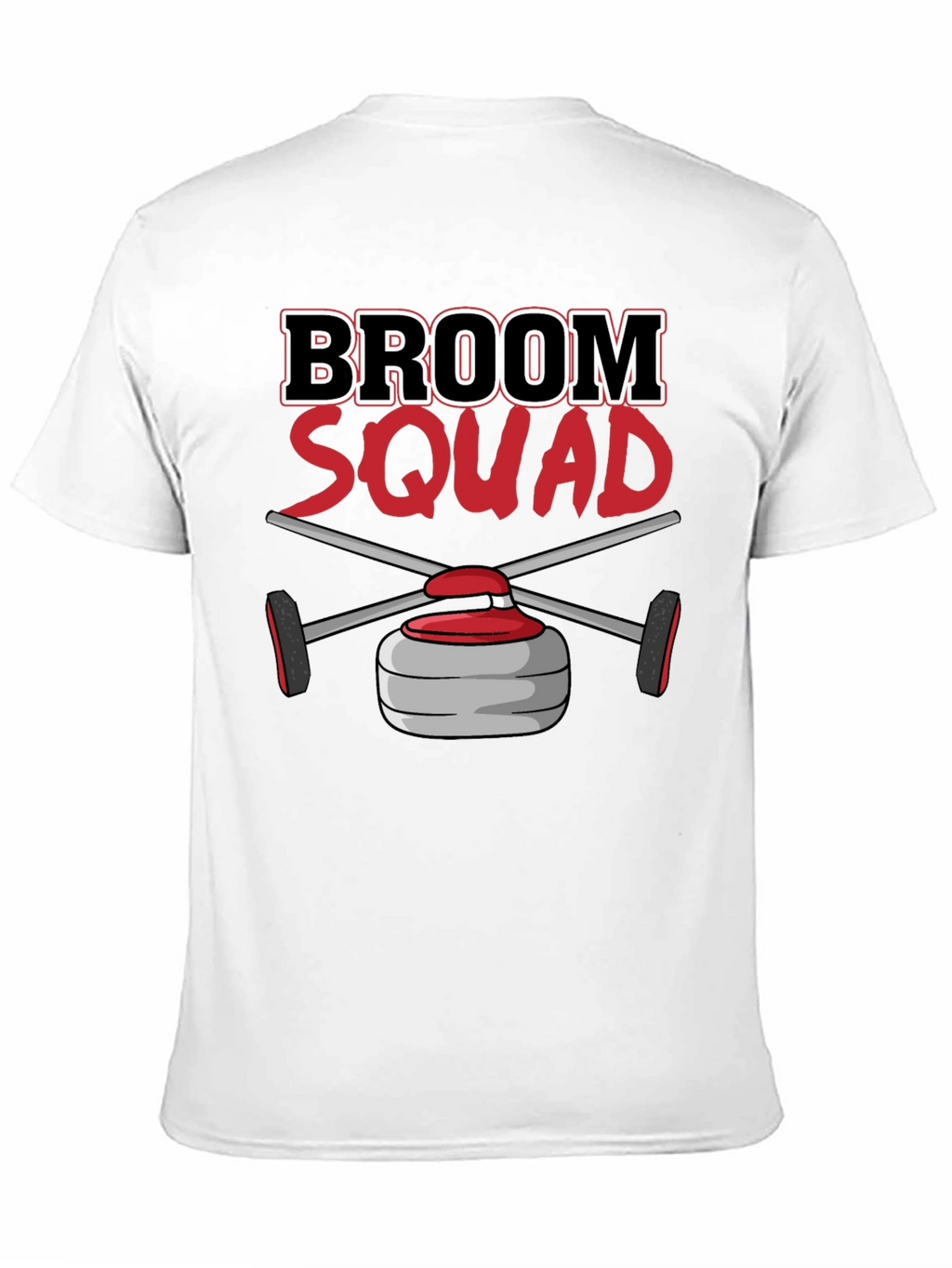 Broom Squad Curling T-Shirt - Novelty Sports Tee