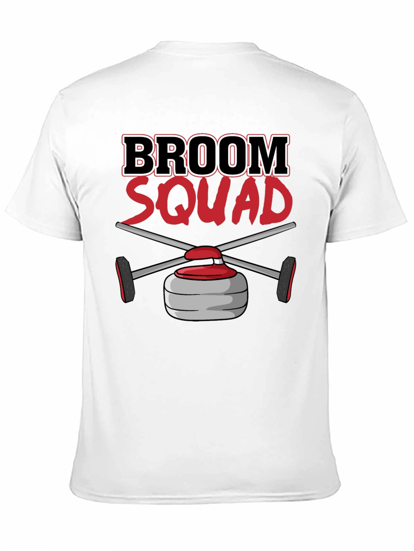 Broom Squad Curling T-Shirt - Novelty Sports Tee