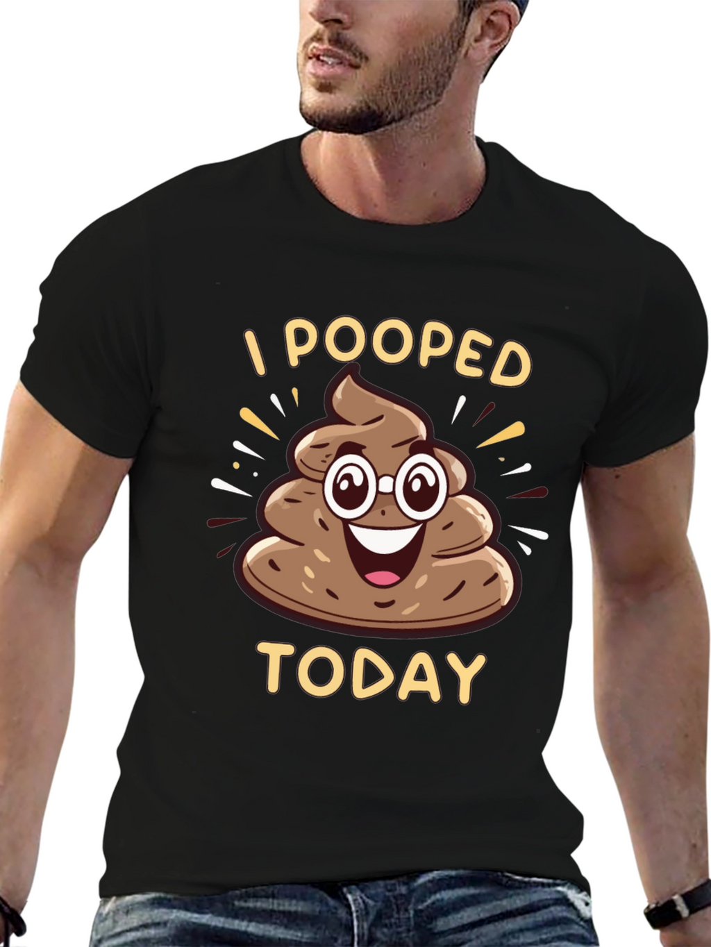 I Pooped Today Funny T-Shirt