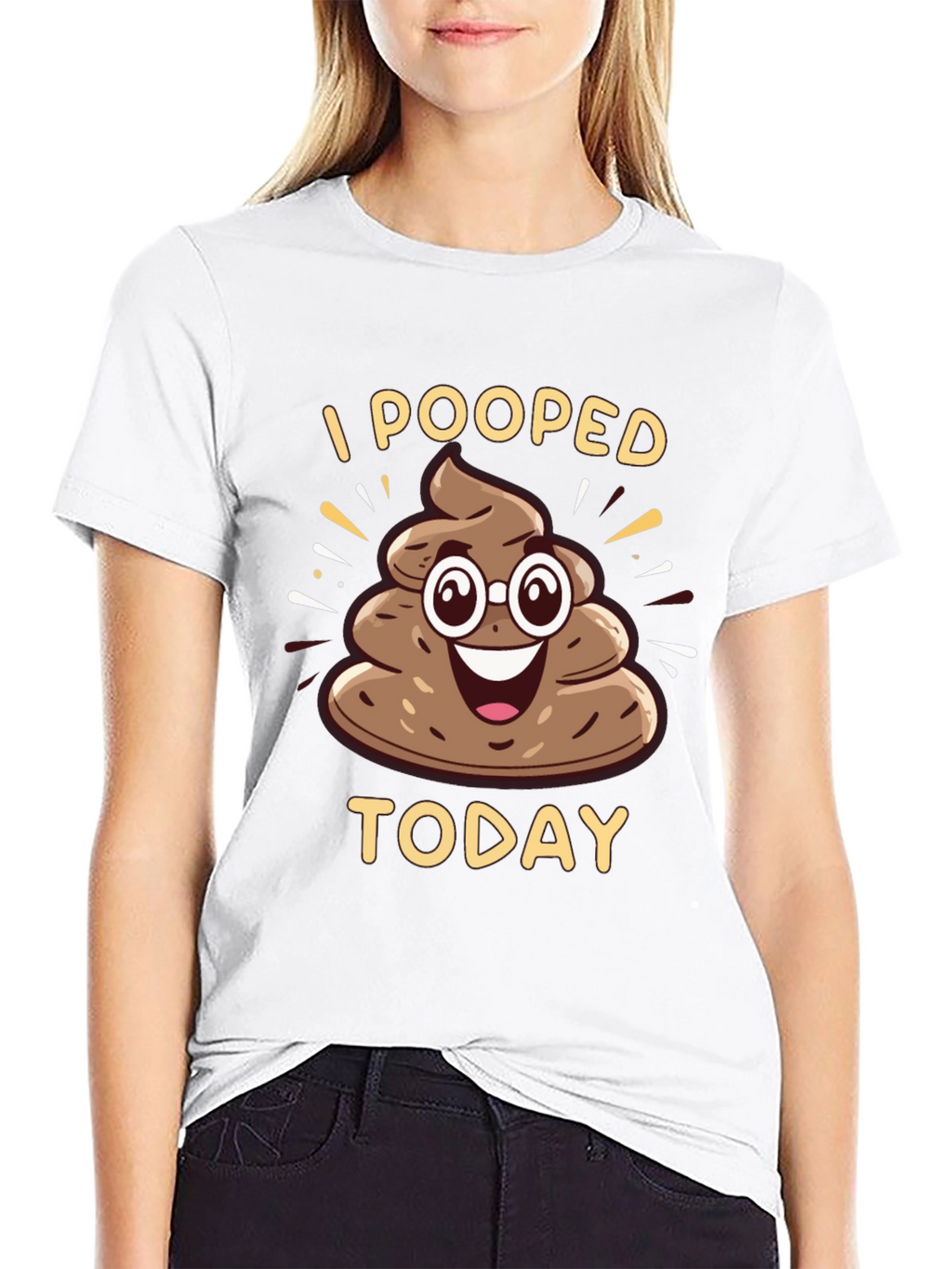 I Pooped Today Funny T-Shirt