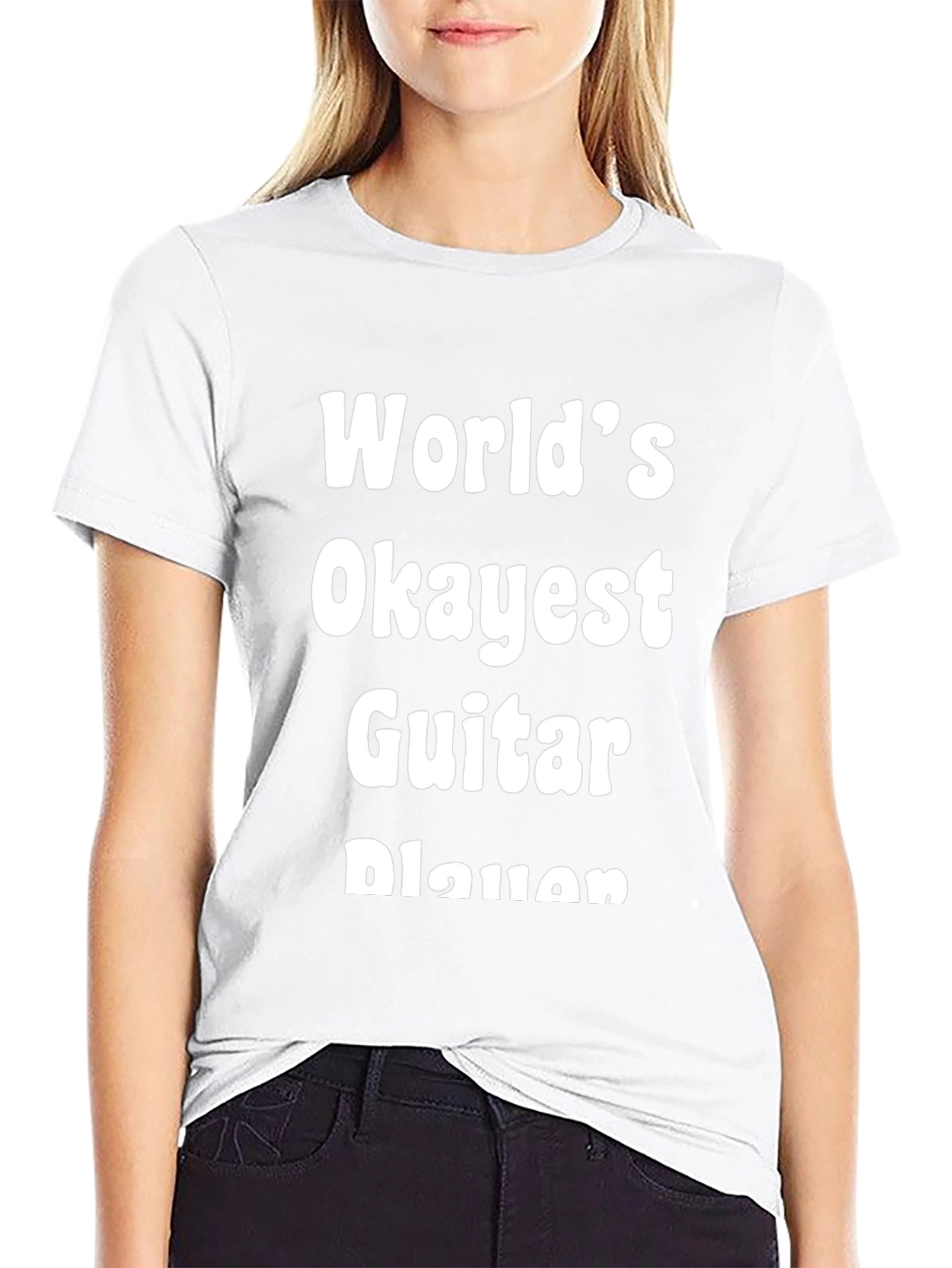 Worlds Okayest Guitar Player T-Shirt