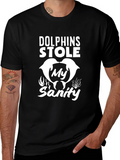 Dolphins Stole My Sanity Graphic Tee