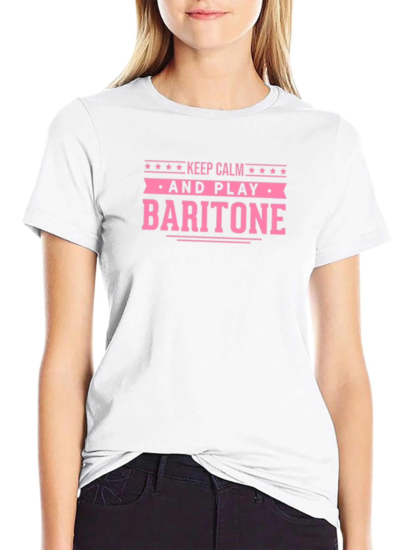 Keep Calm and Play Baritone T-Shirt