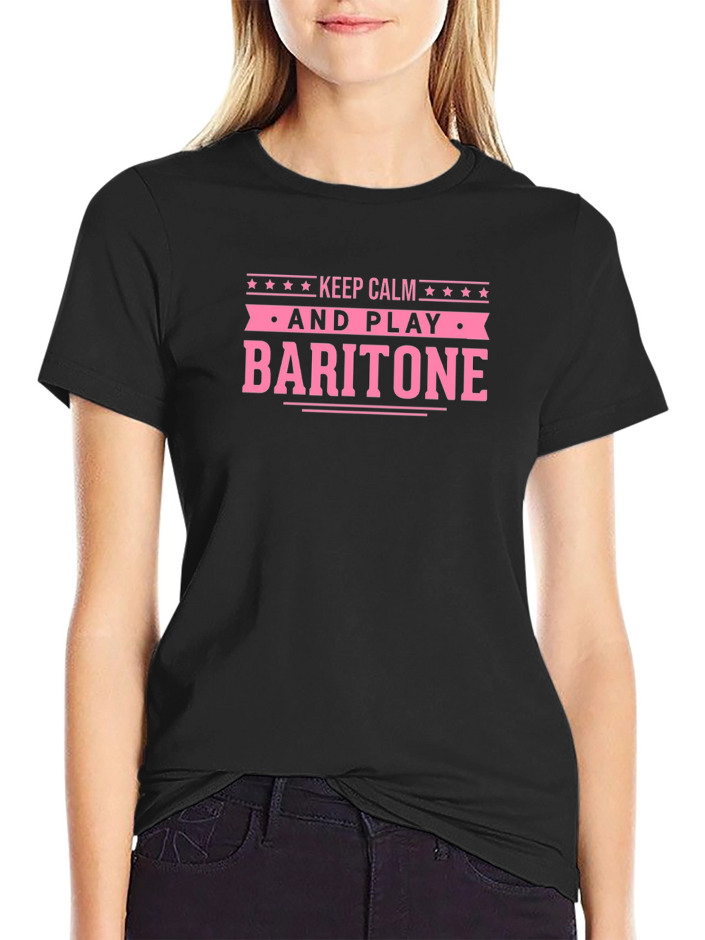 Keep Calm and Play Baritone T-Shirt
