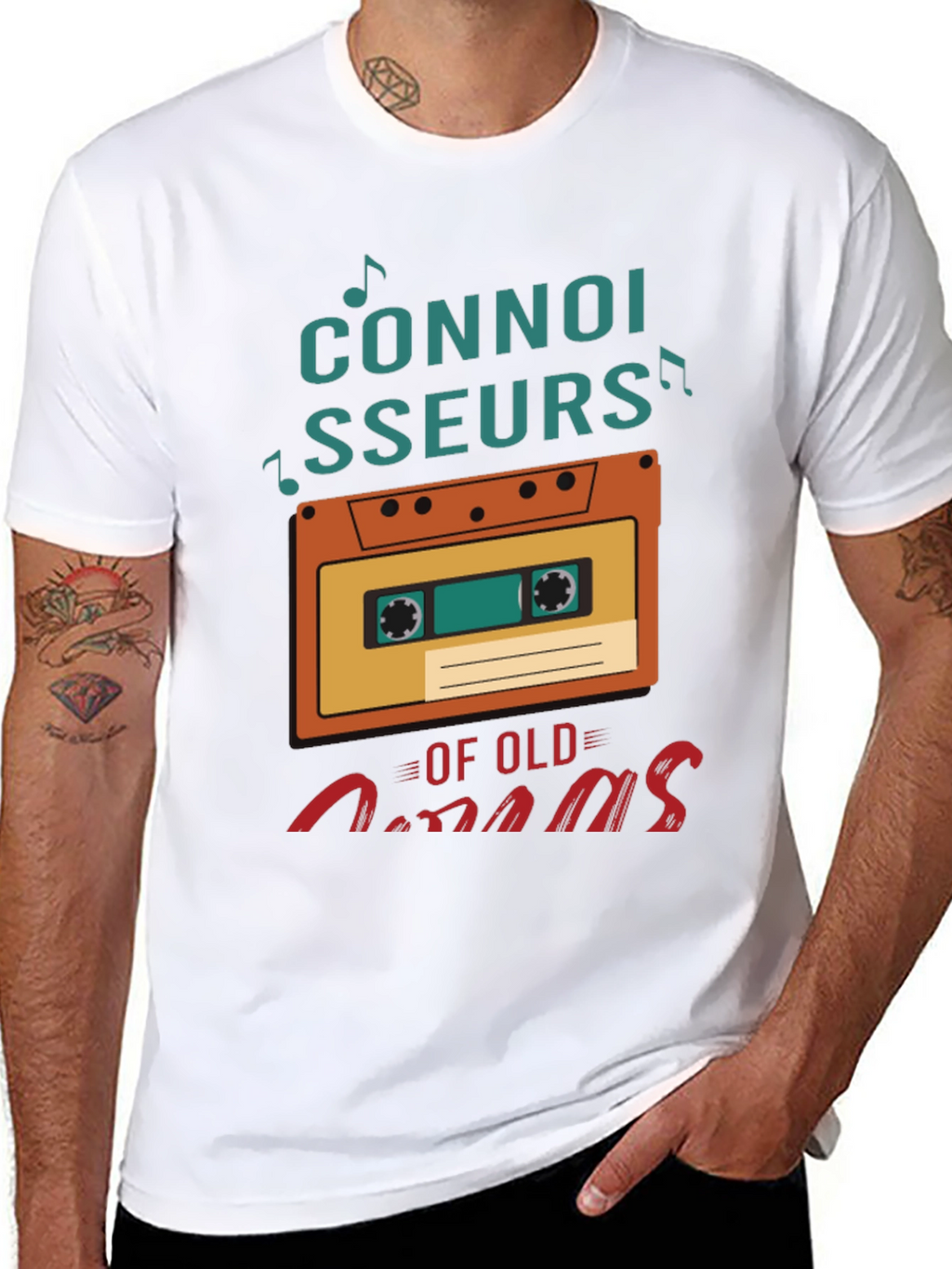 Connoisseurs of Old Jams Graphic Tee