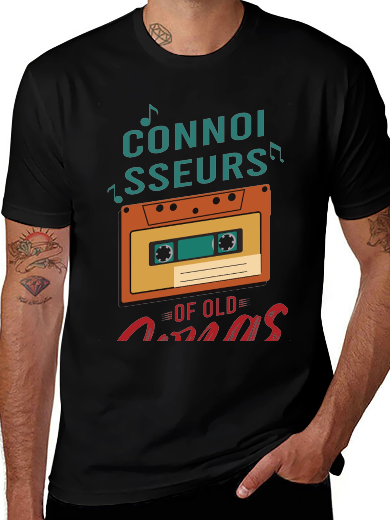 Connoisseurs of Old Jams Graphic Tee