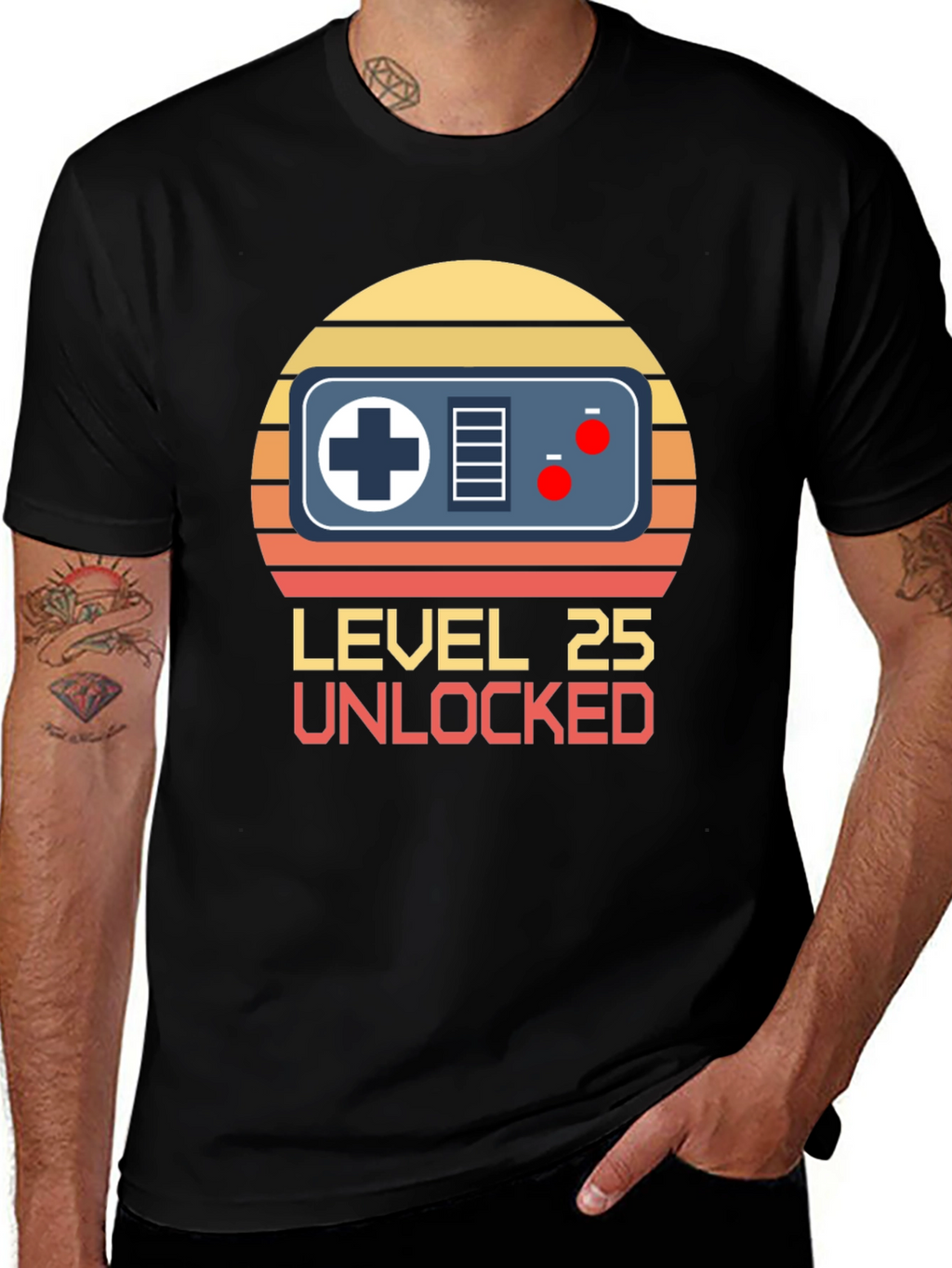 Level 25 Unlocked Gamer T-Shirt