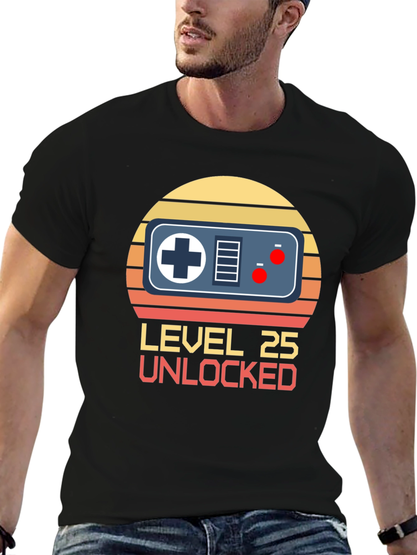Level 25 Unlocked Gamer T-Shirt