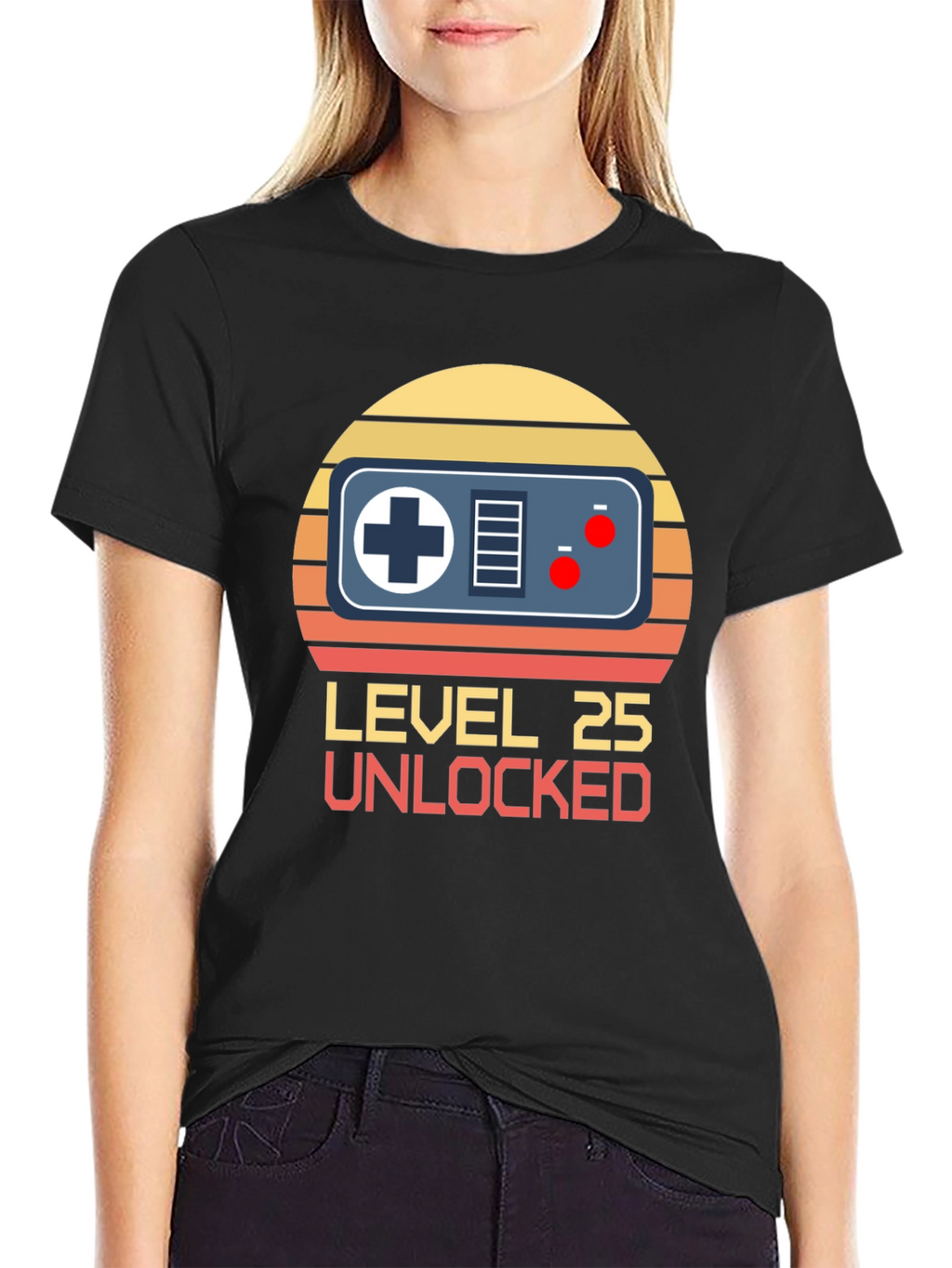 Level 25 Unlocked Gamer T-Shirt